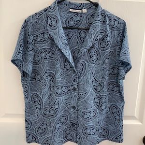 Croft & Barrow button up blouse